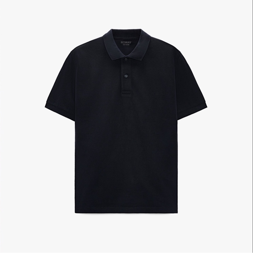 Áo thun polo nam cotton thoáng mát, thấm hút polo trơn