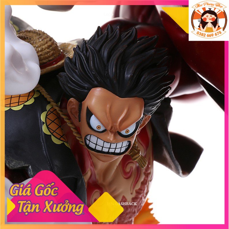 Mô hình nhân vật hoạt hình Luffy One Piece Gear 4 25cm