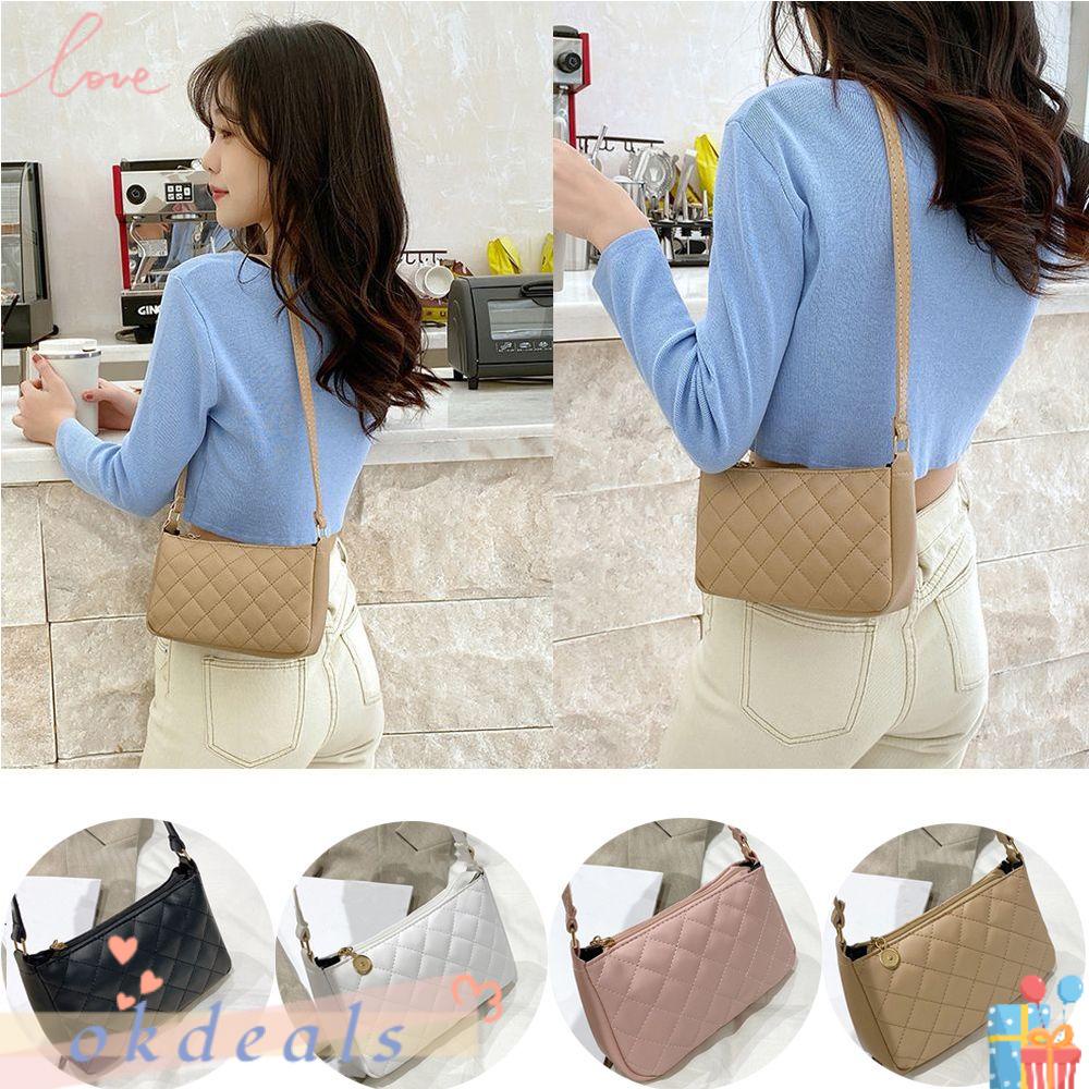 Túi Xách Đeo Vai Phủ Bông Phối Dây Xích Thời Trang Nữ Sành Điệu