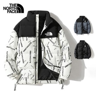 Áo khoác phao dày dặn cổ cao plus size m-4xl phong cách hàn quốc cho nam