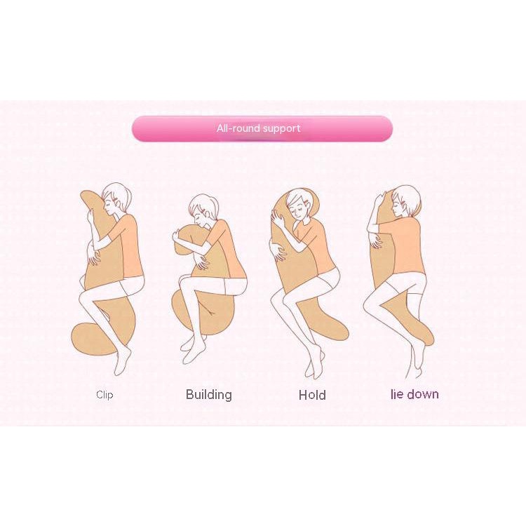 Gối Ngủ Hình Cá Ngựa Cỡ Lớn Thiết Kế Sáng Tạo Cho Mẹ Bầu