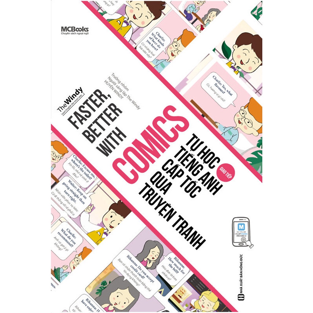 Sách - Faster, Better with Comics – Tự học tiếng Anh cấp tốc qua truyện tranh Mcbooks