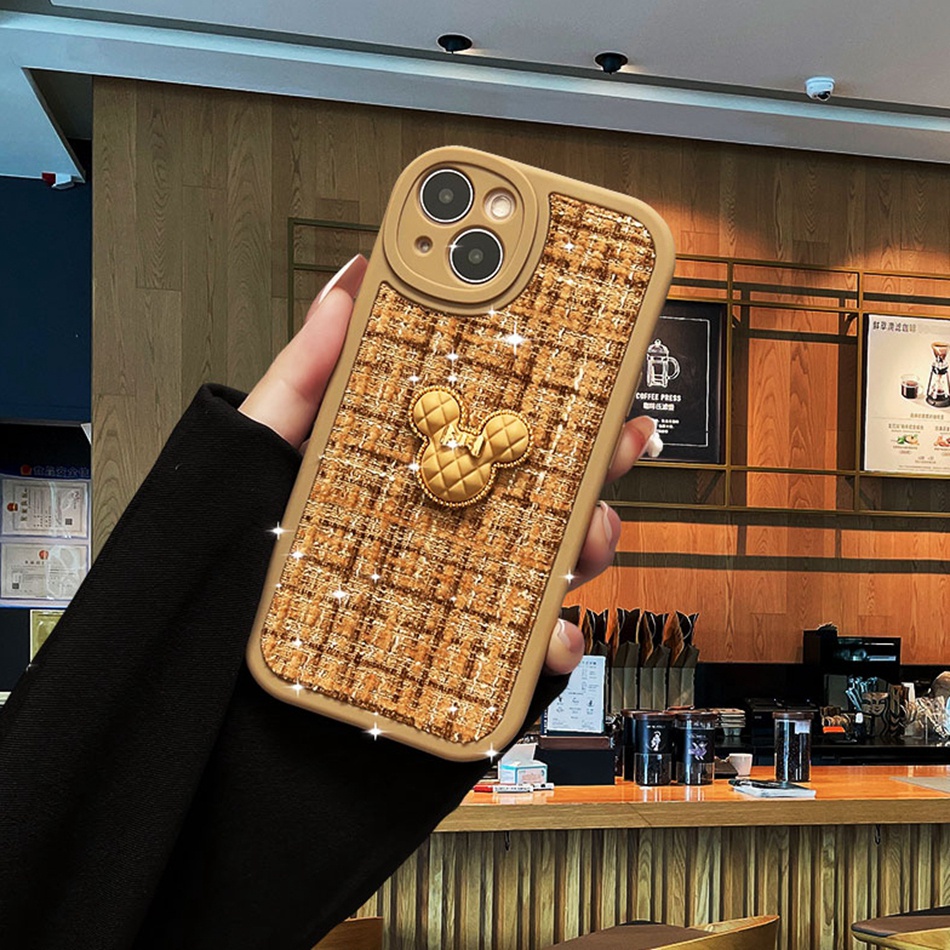 Ốp Điện Thoại Vải 3D Cho iPhone 11 12 13 14 Pro MAX 11Pro 12Pro 13Pro 6 6S 7 8 Plus X XR XS MAX SE 2020 2022