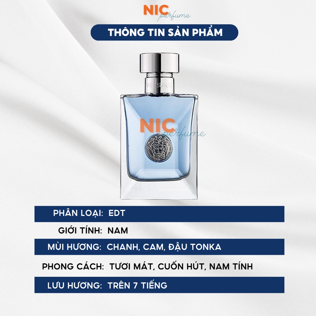 10ml Versace Pour Homme | Nước hoa nam
