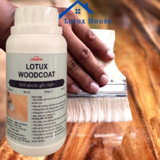 Sơn chống thấm phủ bóng gỗ, chống mốc tạo độ bóng, mờ, không thay đổi màu bề mặt gỗ, không mùi, an toàn
