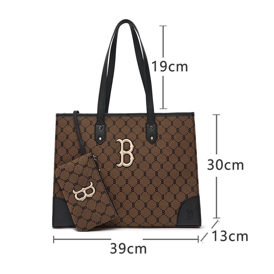 Túi Tote MLB Monogram Jacquard Shopper Bag New York Yankees