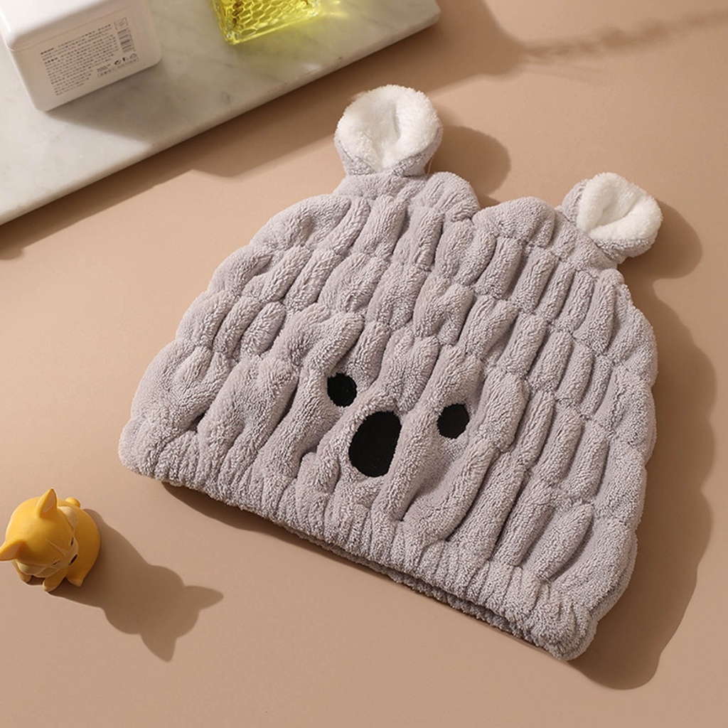 Babyfair Trẻ Em Tóc Mũ Mềm Mại Có Thể Điều Chỉnh Chống Phai Màu Dễ Thương Nhanh Khô Cho 2 Đến 15 Tuổi