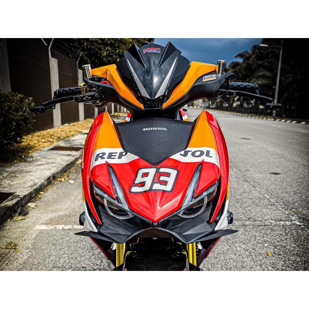 Cánh gió Winner X đen nhám