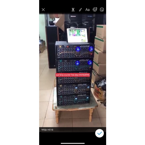 Amply yamaha 939 16 sò lớn bluethoot,usb 1800w