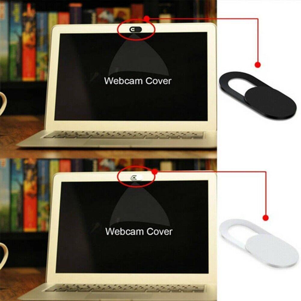 Vỏ Bọc Webcam Siêu Mỏng Màu Trắng Đen Bảo Vệ Chế Độ Riêng Tư Cho Laptop iPad Phone E1Q3
