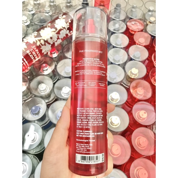 Xịt Toàn Thân Bath And Body Works Japanese Cherry Blossom