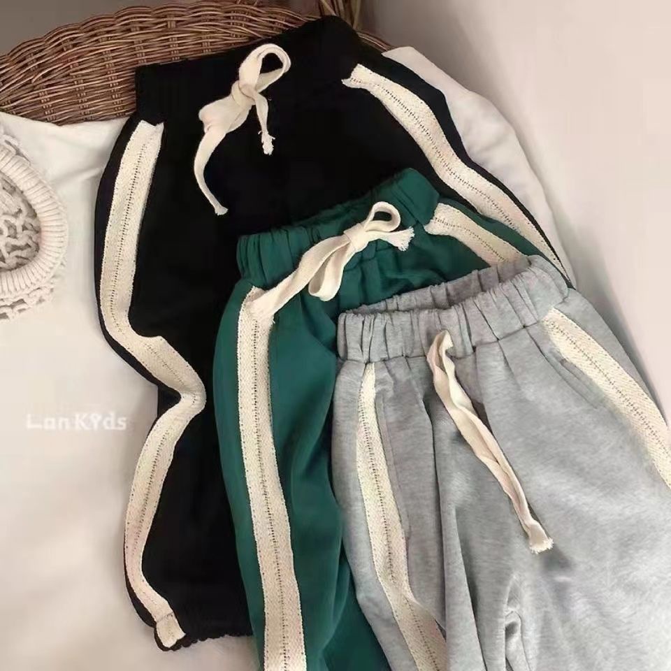 Quần Dài Ôm Chân Thời Trang Xuân Thu Cho Bé Trai Và Gái