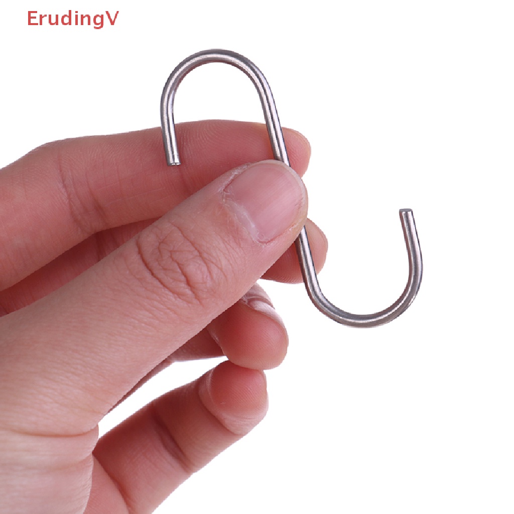 Bộ 5 Móc Treo Đồ Hình Chữ S Bằng Kim Loại Chống Gỉ Tiện Dụng