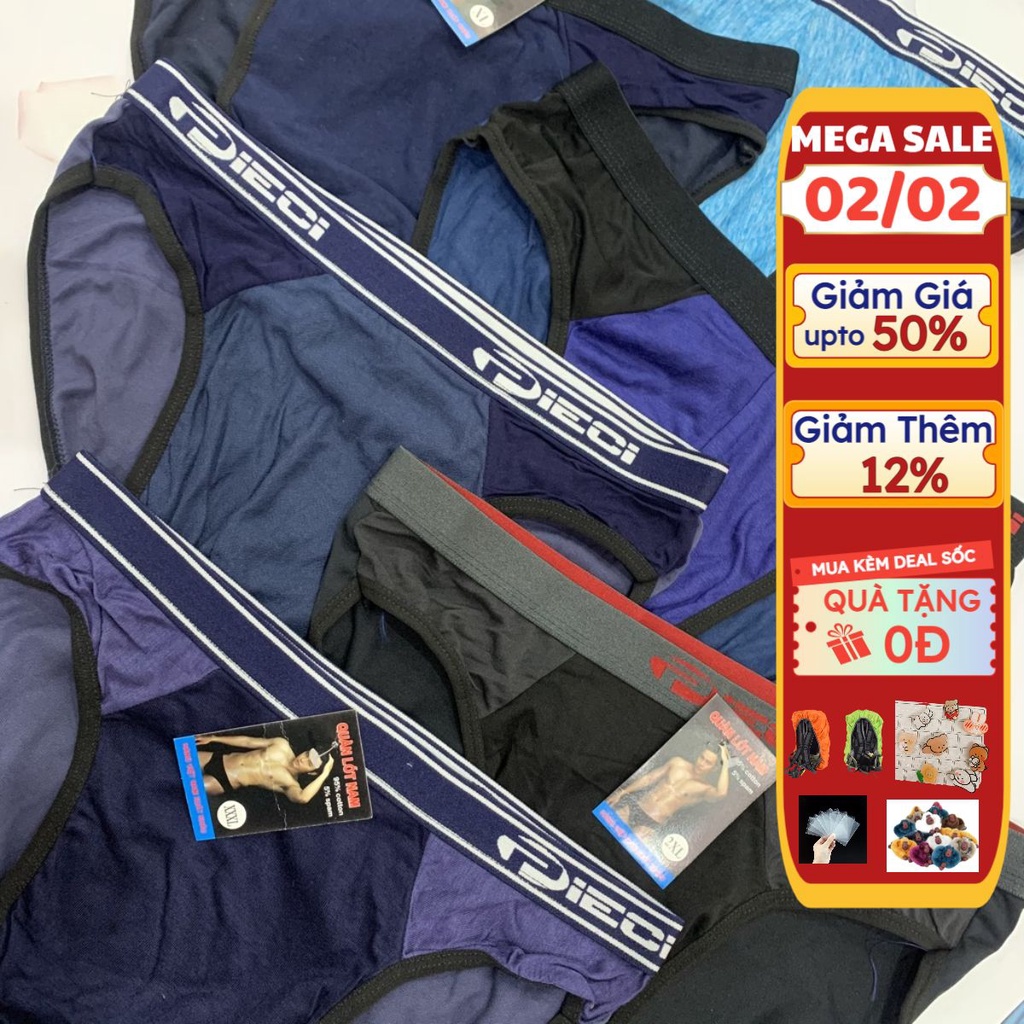 Quần lót nam tam giác Pieci - hàng xuất Thái chất đẹp