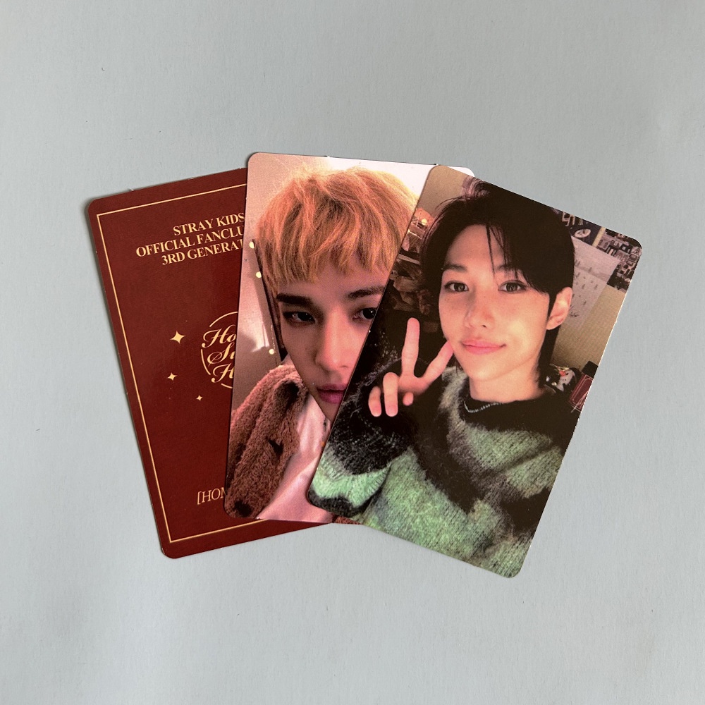 Bưu Thiếp Thế Hệ Thứ 3 In Hình Nhóm Nhạc Kpop Stray Kids Skz