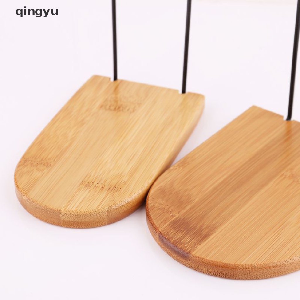 Qingyu Giá Đỡ Đầu Sách Bằng Tre Tự Nhiên Để Bàn