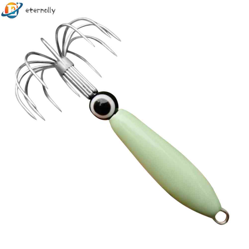 Mồi Giả Câu Cá Hình Mực Phát Quang