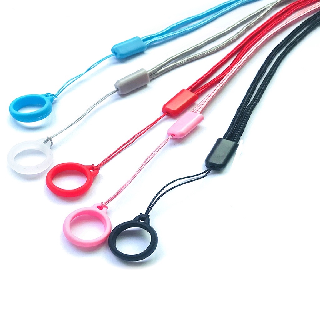 Dây đeo tặng kèm vòng silicon Nhiều màu sắc dùng cho thiết bị cầm tay