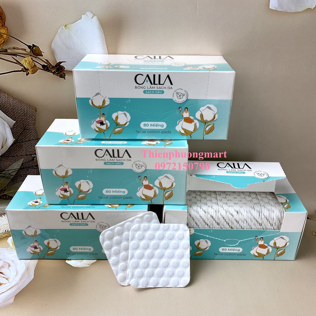 Bông tẩy trang làm sạch da Bạch Tuyết