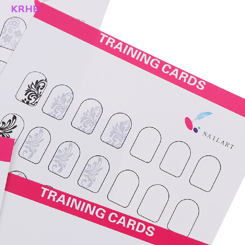 Set 12 Tấm Khuôn Vẽ Trang Trí Móng Tay Nghệ Thuật Mới