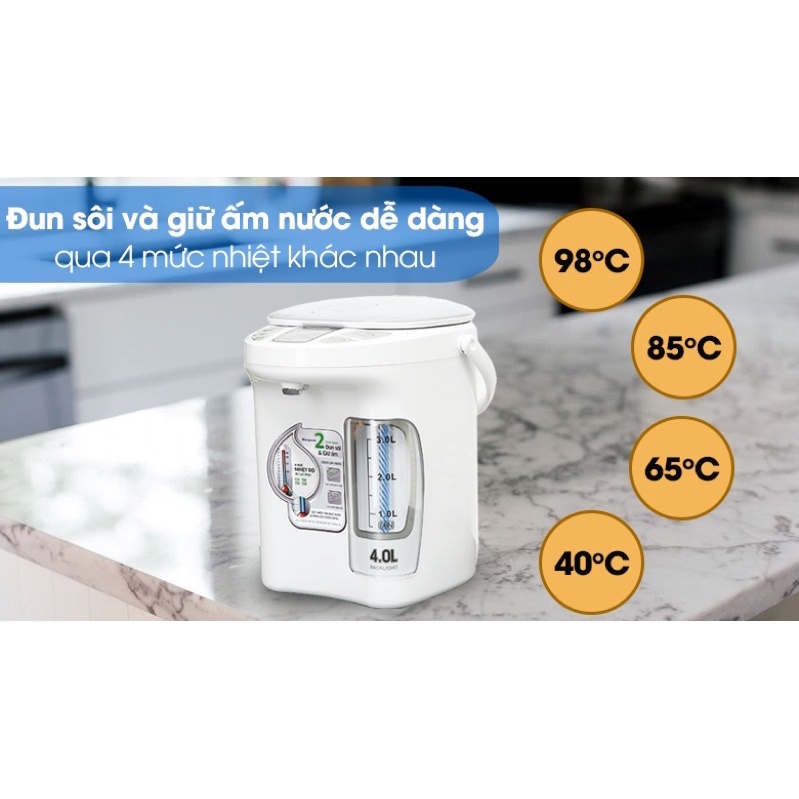 Bình thuỷ điện kangaroo KG4K1 4lít