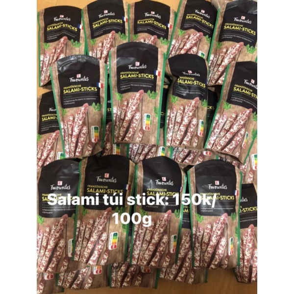 Salami túi stick Đức