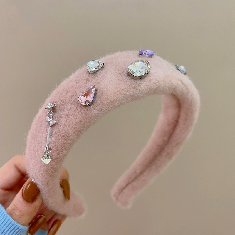 Băng Đô Đính Đá Pha Lê Hình Đầu Lâu Nhỏ Sang Trọng Cao Cấp