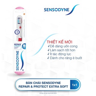 Bàn Chải Đánh Răng Sensodyne Repair & Protect Extra Soft – Thiết Kế Dành Riêng Cho Răng Ê Buốt