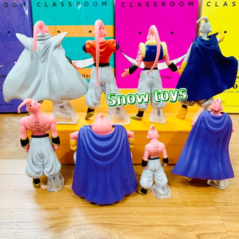 Mô hình Dragon Ball - Majin Buu Buutenks Super Buu Piccolo Fat Kid Buu Buuhan Ma bư mập béo tốt gầy xấu - Cao 7~11cm