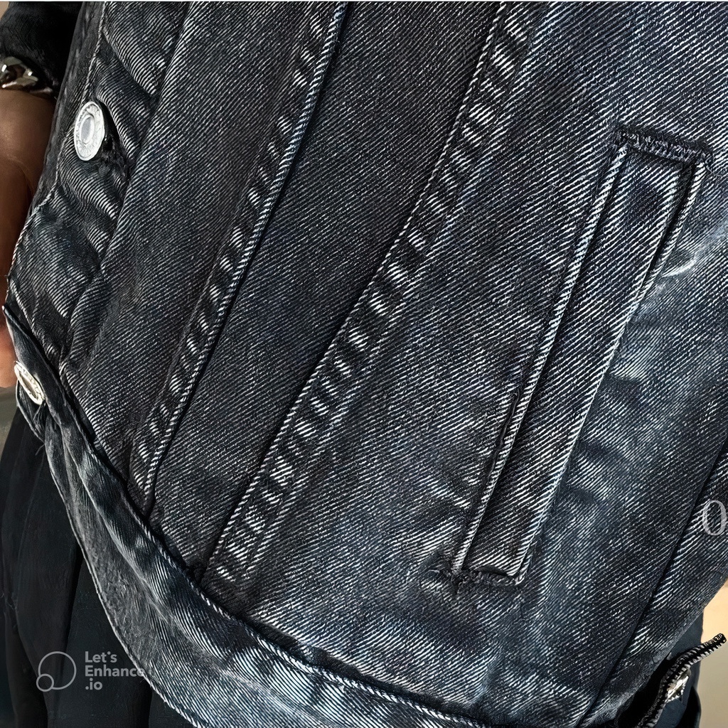 Áo khoác JEAN nam mẫu Basic AJ001, Thanh lịch & Trẻ trung phù hợp phối đồ Văn phòng & Dạo phố, vải Denim dày co dãn