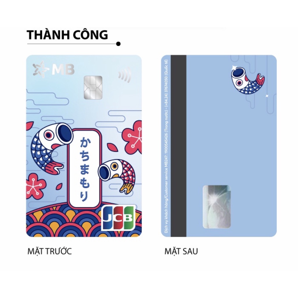 Thẻ JCB Hi Collection Bộ sưu tập thẻ may mắn