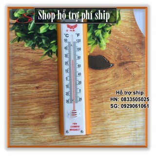 Hỗ trợ Ship- Nhiệt kế treo tường cho bé - Thiết bị đo nhiệt độ phòng - kiêm vật trang trí phòng khách (nhietke 09)