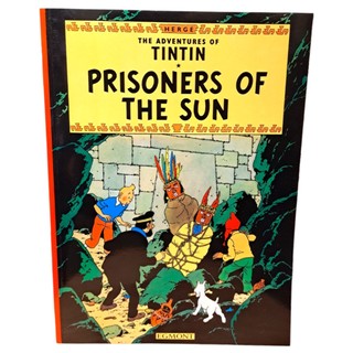 Sách -The Adventures of Tintin Prisoners of the Sun