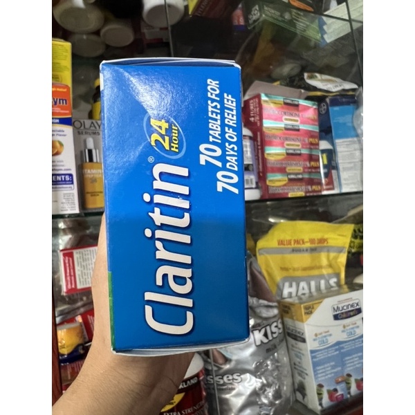 Claritin 24 Hour Allergy, Non-Drows 70 VIÊN