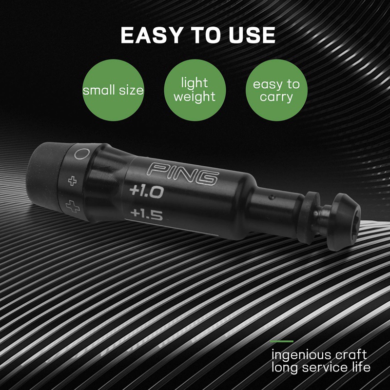 2 Pcs Golf Shaft Sleeve Adapter for Ping G410 Plus Driver Fairway 0.335Rh