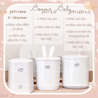 JIFFI Máy hâm sữa không dây cầm tay Jiffi bản 3.0,  5.0 / JIFFI MINI WARMER-X