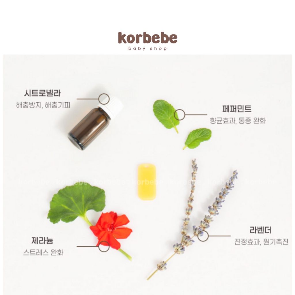 Vòng chống muỗi cho bé Aguard Hàn Quốc