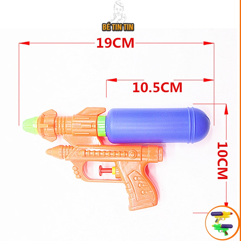 Combo Máy bay điều khiển chạy mặt đất có đèn và Đồ chơi xịt nước mini