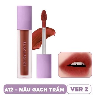 Son kem lì black rouge air fit velvet tint a12