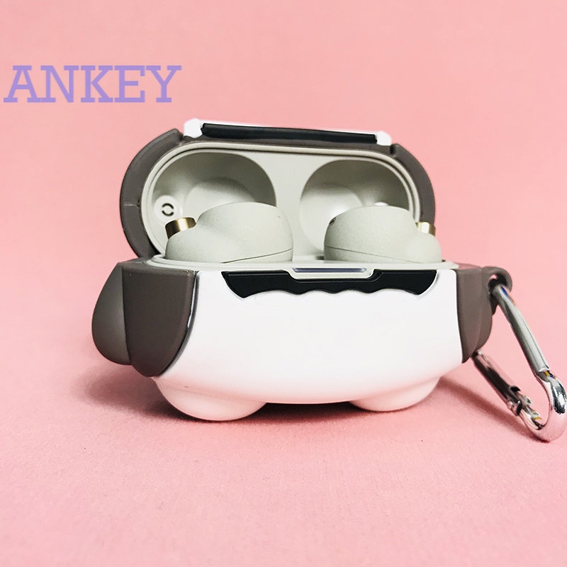 SONY WF-1000XM4 Vỏ Bảo Vệ Hộp Sạc Tai Nghe Wf1000xm4 Bluetooth Không Dây Mềm Họa Tiết Hoạt Hình Sáng