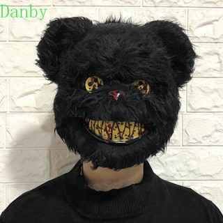 Mặt nạ bảo vệ nửa mặt hóa trang halloween hình thỏ đẫm máu