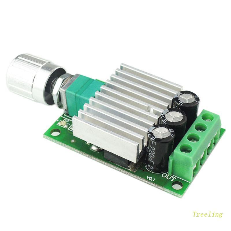 Bộ Điều Chỉnh Tốc Độ Động Cơ DC 12V 24V 10A Cho Động Cơ Quạt