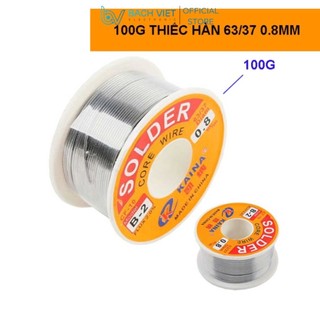 chì hàn , thiếc hàn mạch Solder 100g tỉ lệ 63/37 loại 1, thiếc hàn cuộn nhỏ 11g, kem hàn lỏng 20g, thiết hàn lỏng