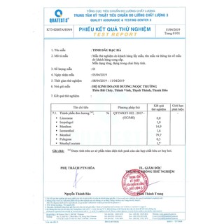 Tinh dầu bạc hà Befine 10ml