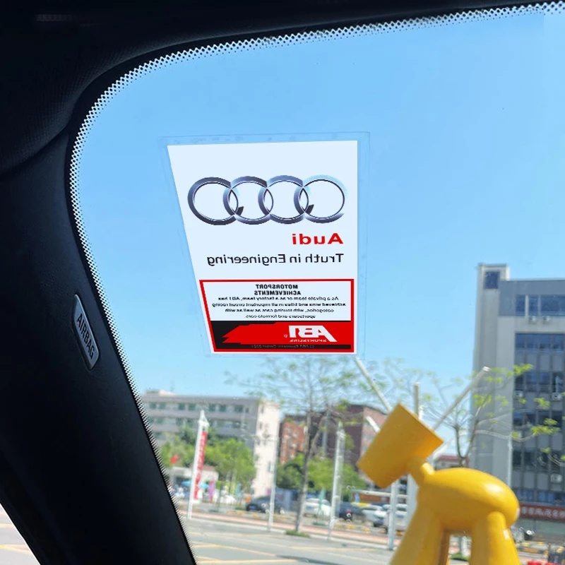 1 / 2 Miếng Dán Tĩnh Điện JDM Cá Tính Cho Xe Hơi Audi Sline A3 A4 A5 A6 A7 A8 Q3 Q5 Q7 S3 S4 S5 TT