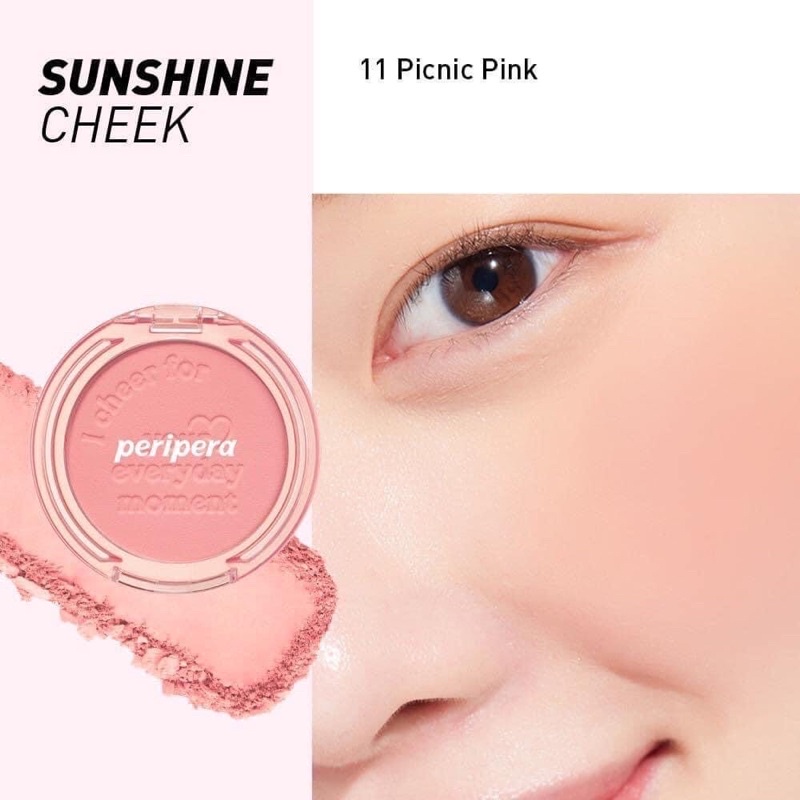 Phấn má hồng Peripera Pure Blushed Sunshine Cheek