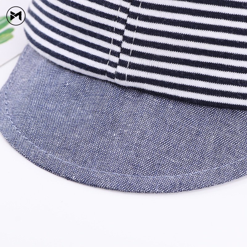 Mũ Lưỡi Trai Cotton Chống Nắng Họa Tiết Ngôi Sao Năm Cánh Phong Cách Hàn Quốc Mới 2022 Cho Bé (6-12 Tháng)