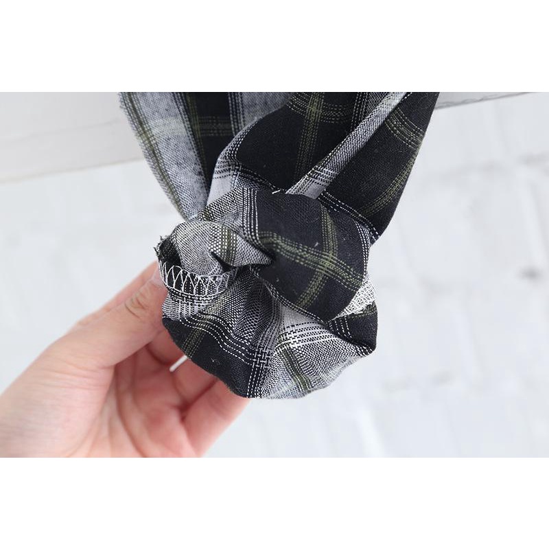 Set đồ bé trai áo thun tay ngắn quần dài caro MINTSCLOSET Mint's Closet đồ bộ bé trai 1 2 3 4 tuổi - TN3132