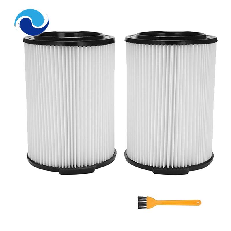 Set 2 Bộ Lọc HEPA Khô / Ướt Thay Thế Cho Máy Hút Bụi Ridgid VF4000 Vac 5-20 Gallons