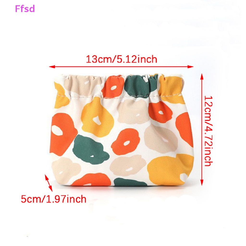 {Ffsd} Hàng Bán Chạy * Túi Đựng Mỹ Phẩm Tiền Xu Shrapnel Du Lịch Cho Nữ